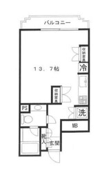 朝日白金台マンションの物件間取画像